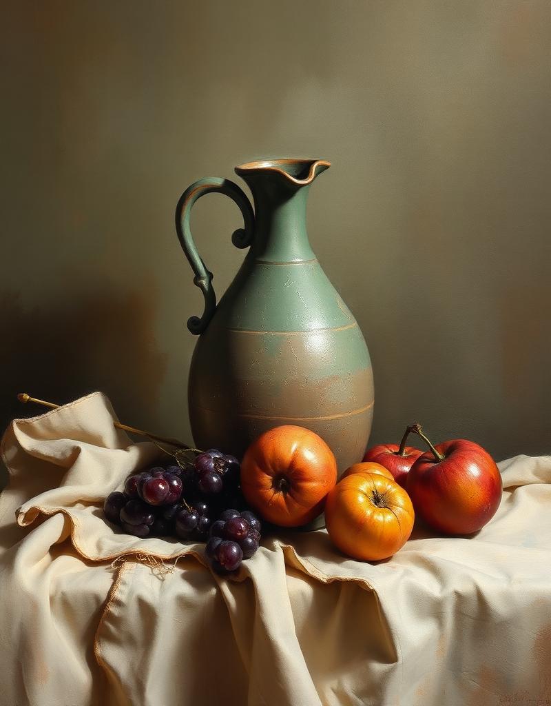 Old Jug, Still Life